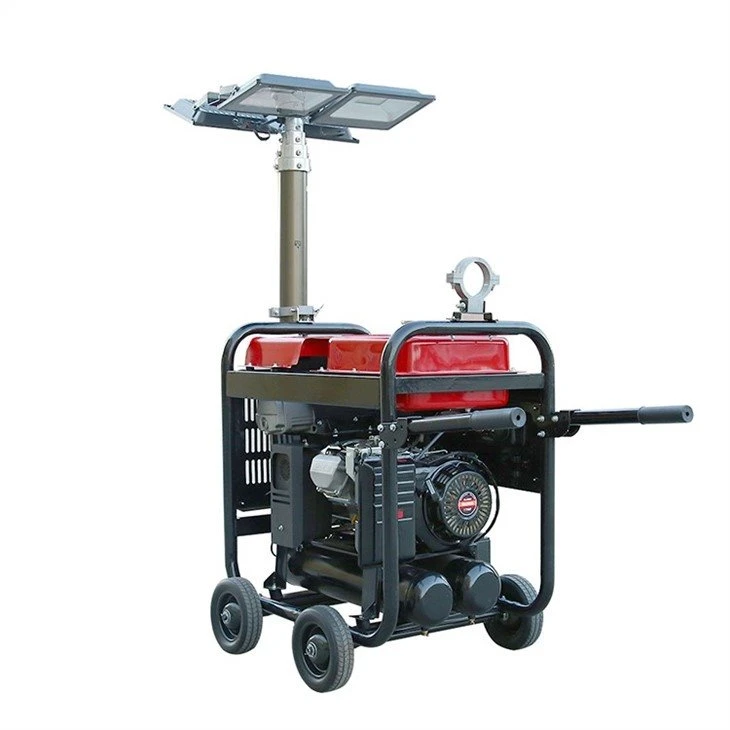 Mobile lighting towers generator