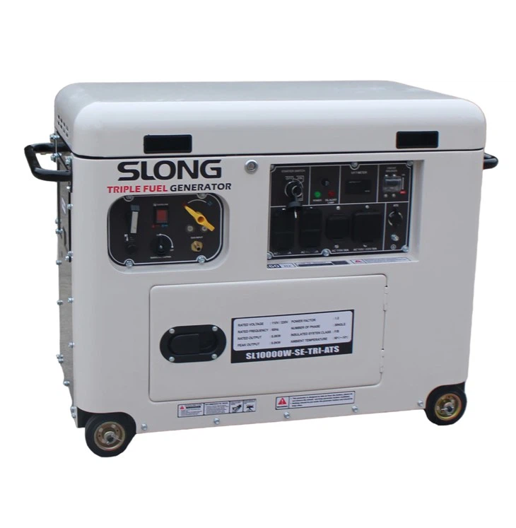 Silent 7500 Watt Tri Fuel Generator